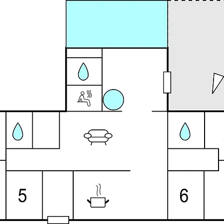 بيت للعطل 6 Bedroom Awesome In Ulfborg Husby